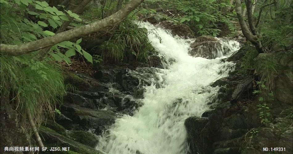 急流与河流高山流水