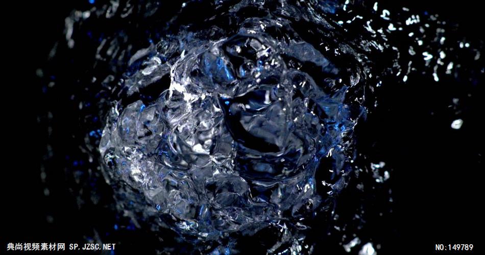 1112-优美的水 实拍视频素材