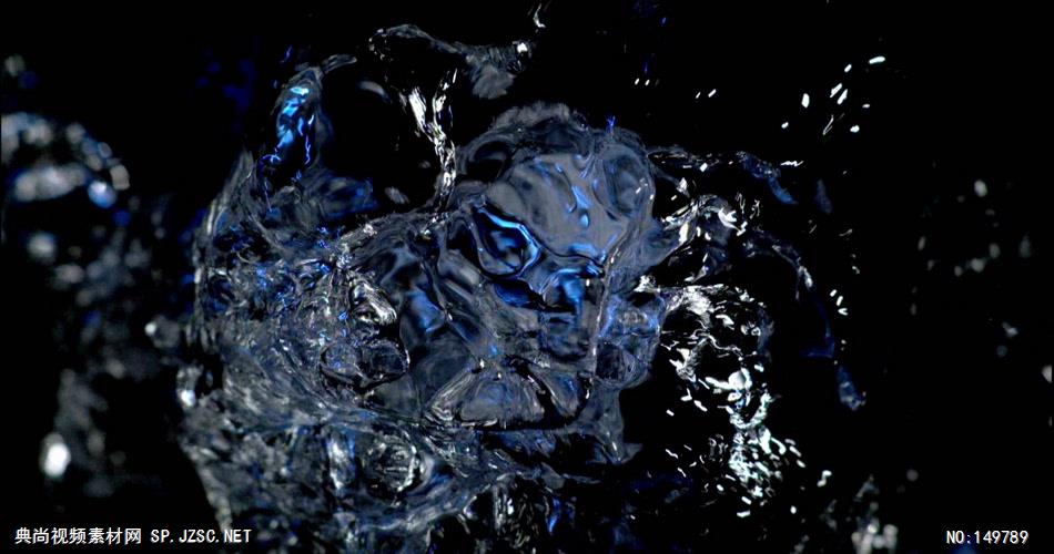 1112-优美的水 实拍视频素材