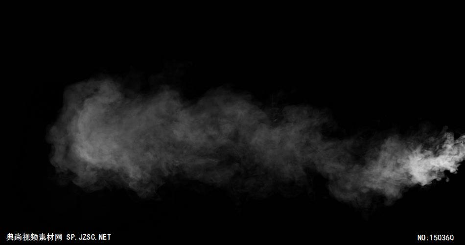 高清烟雾元素视频素材合辑motionVFXsteamblowfromright02 焰火 烟花