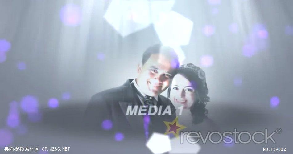 AE：简短的婚礼介绍模板 ae特效素材14婚礼结婚相片照片 ae素材 幻灯片