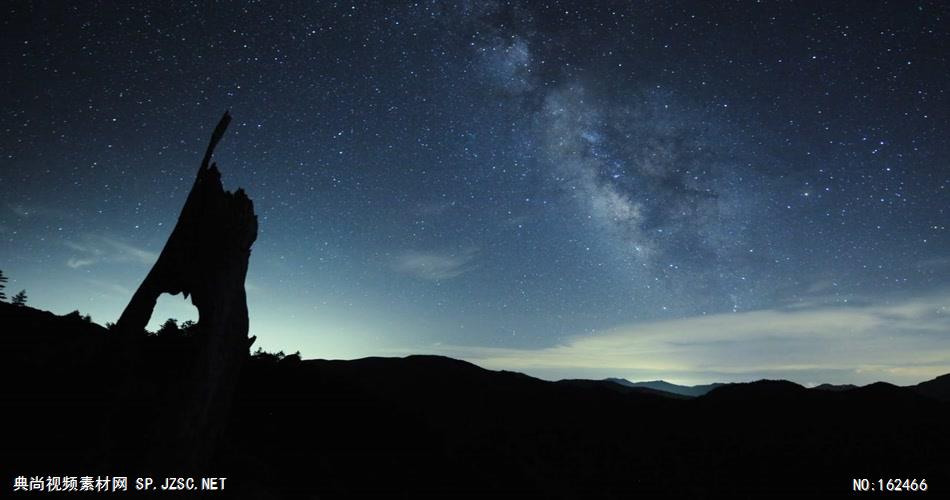 延时摄影：mockmoon之银河 地球宇宙太空