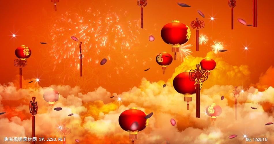 YM0418中国节灯笼红绸(有音乐)华表红旗红绸 中国 国家节日庆典视频 庆祝视频节日视频