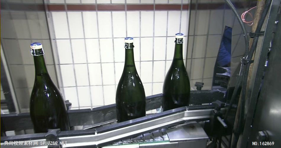 香槟酒的窑存和封装中国实拍视频素材 视频下载中国实拍