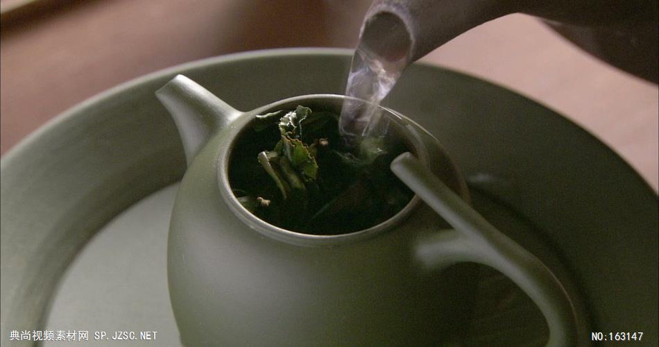 1065A-煮茶-品茶1 人物类 人物视频 人物实拍