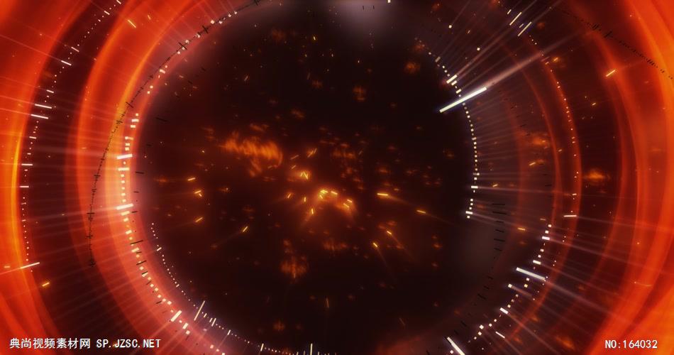 高清粒子特效背景素材5430红色光点粒子 led视频背景 视频素材动态背景