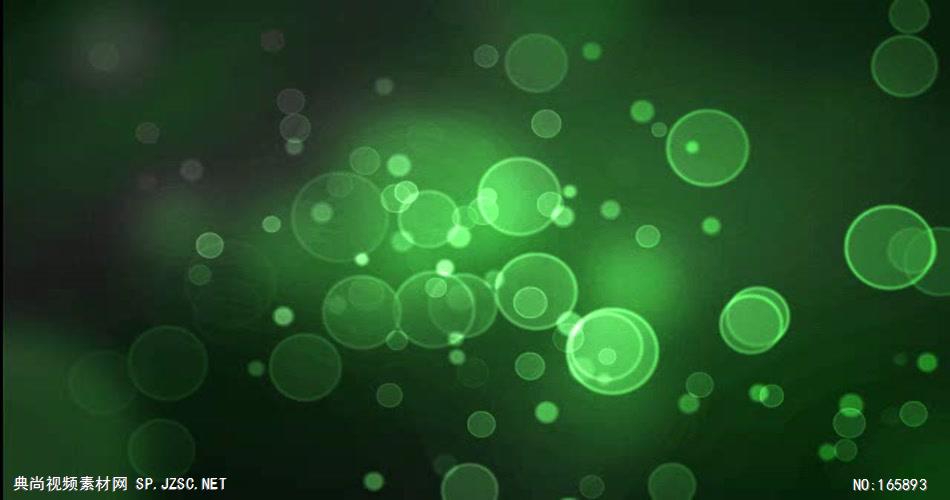 粒子动画视频素材a008.-泡泡绿