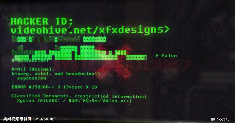 10721 黑客标志动画 ae素材下载 ae模板ae模版 ae素材