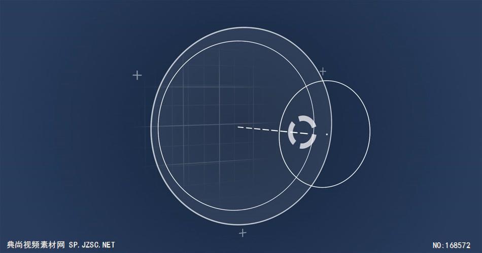 edius简单的HUD科技开场效果模板 edius模板免费下载 edius源文件