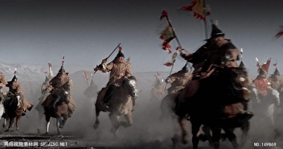 -古代战争系列款Y5311古代战场骑马征战战争 led视频素材库