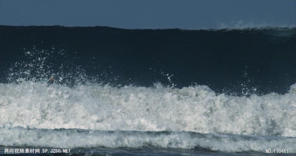 海景波浪海浪34 led视频素材库