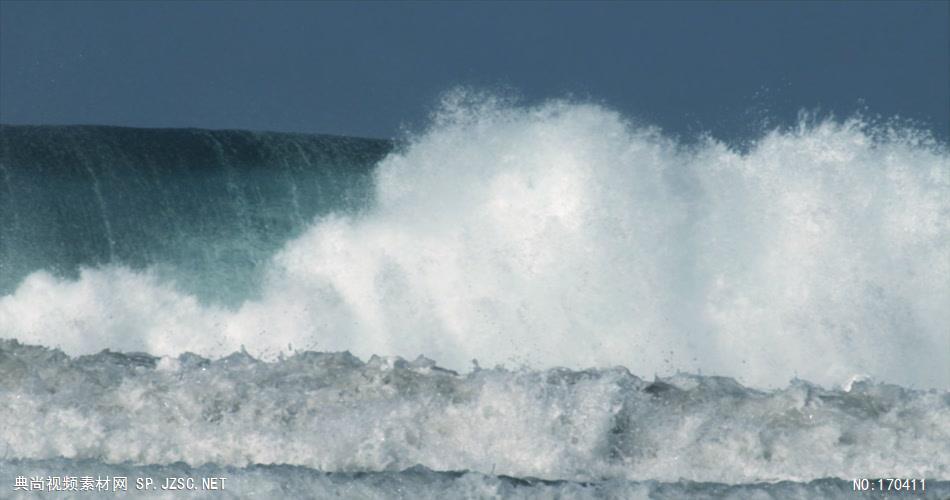 海景波浪海浪34 led视频素材库