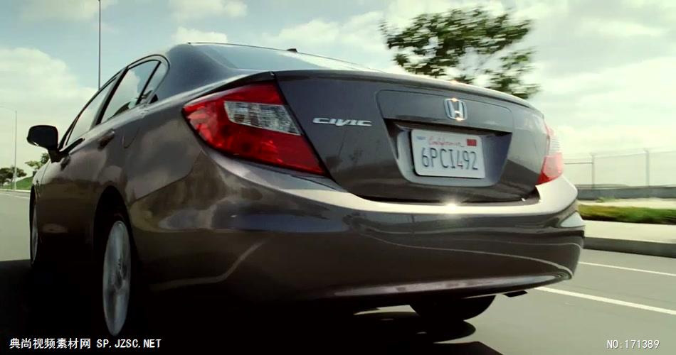 2012 Honda Civic 本田新思域广告僵尸篇.720p 欧美高清广告视频