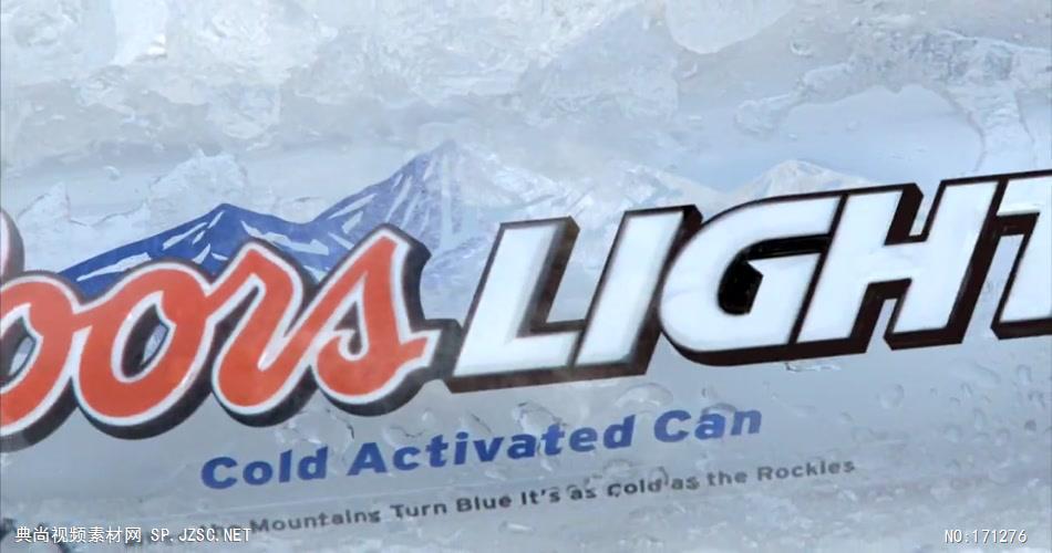 [720P]Coors Light银子弹啤酒广告冰山篇 欧美高清广告视频