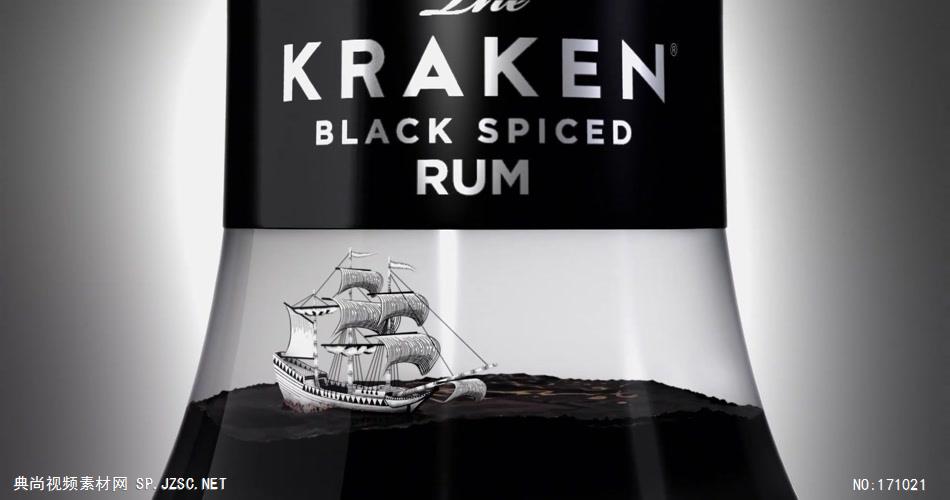 The Kraken The Rum怪兽朗姆酒广告.1080p欧美时尚广告 高清广告视频