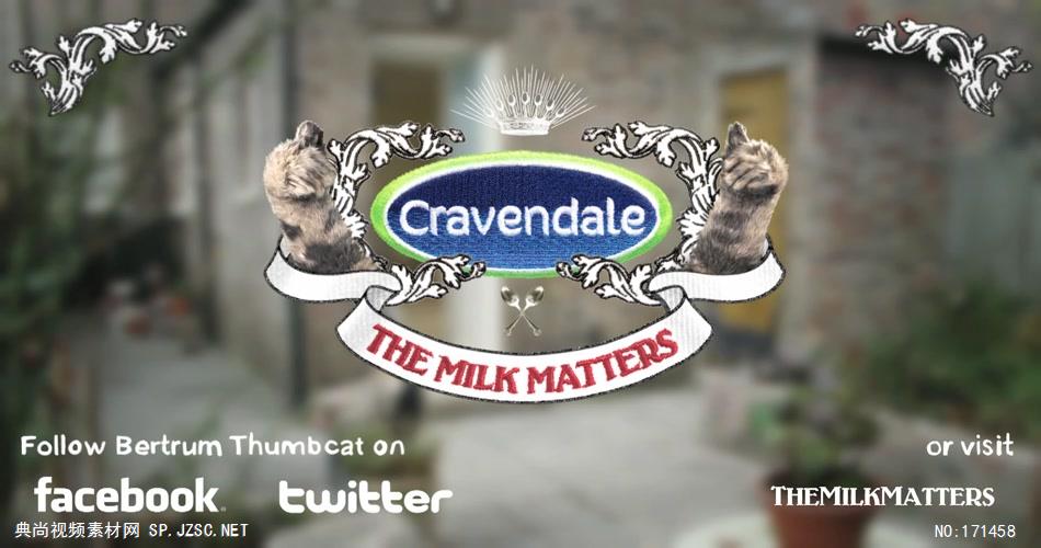 Cravendale 牛奶广告猫咪篇.1080p 欧美高清广告视频