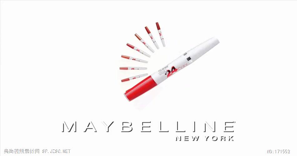 [720P]Maybelline New York美宝莲New Super Stay 24 lipstick 唇膏广告欧美时尚广告 高清广告视频