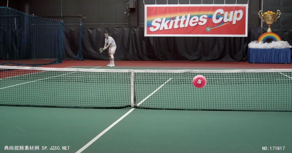 Skittles Touch彩虹糖广告Zombie Tennis.1080p 欧美高清广告视频