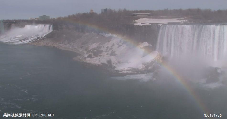 尼亚加拉大瀑布上空的彩虹 Rainbow Over Niagara Falls 高清视频全集_batchStoc Video高清视频素材下载 led视频背景 led下载