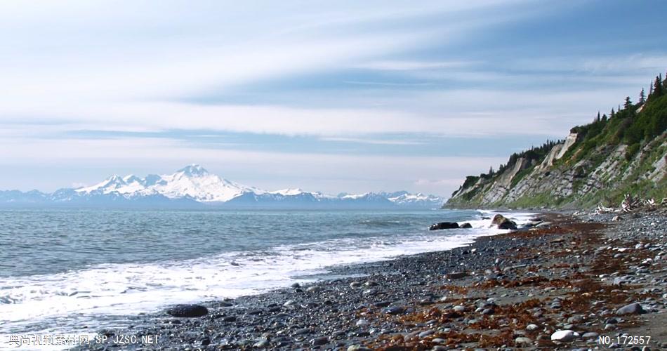 沙滩椰树 款A19150沙滩海岸雪山湖水海水实拍无音乐_batch led视频背景下载