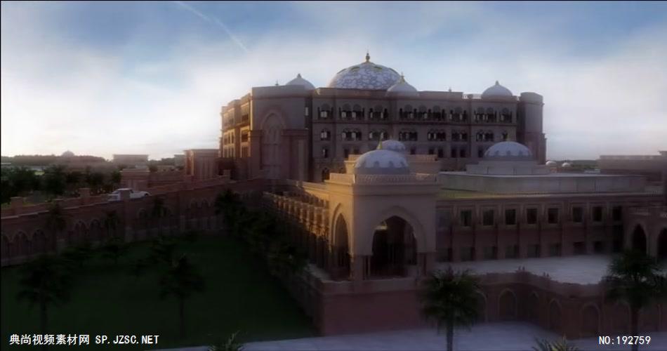 Emirates Palace_batch建筑动画三维动画房地产动画3d动画视频