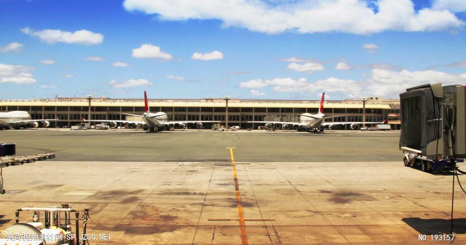 含字幕条、图标动画、实拍素材等 AirportTimelapse 视频素材下载