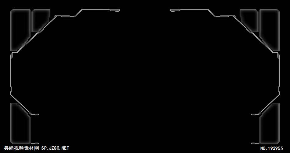 例高科技界面显示素材 -    例高科技界面显示素材HUD09 视频素材下载