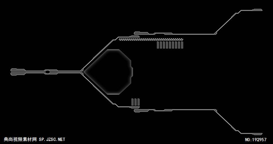 例高科技界面显示素材 -    例高科技界面显示素材HUD07 视频素材下载