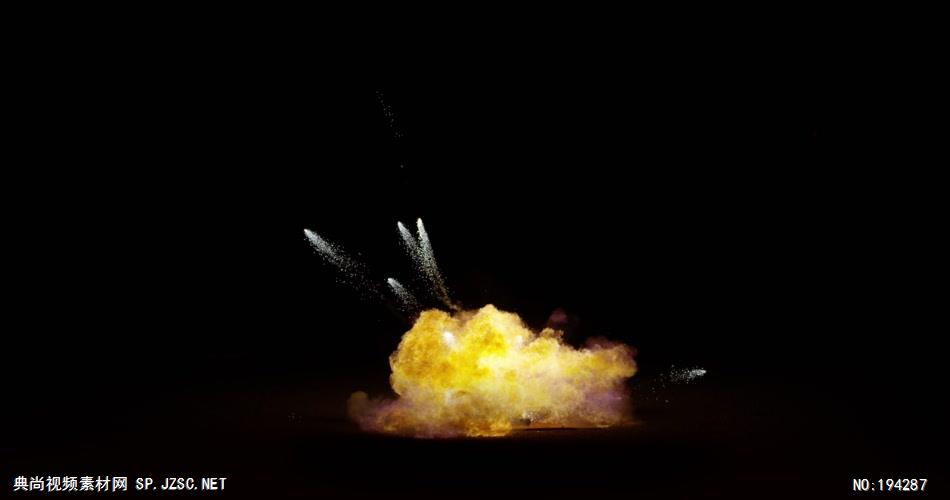 特效视频素材 - +  ExplosionGroundSparks120fps05 视频素材下载