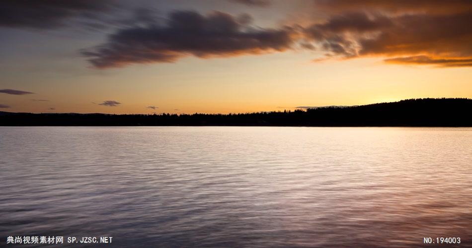 漂亮的湖面风景  水面GlenLake 视频素材下载