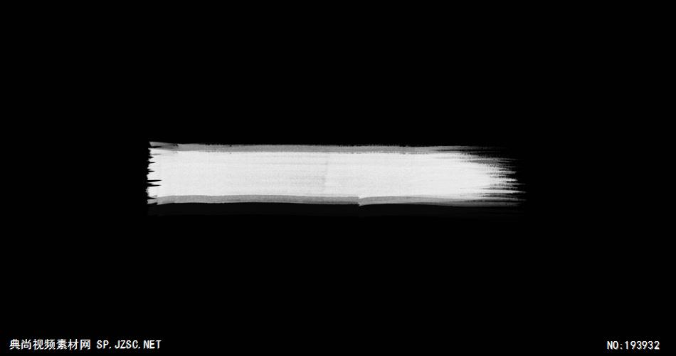 水墨水彩和笔刷 -BrushStroke04 视频素材下载