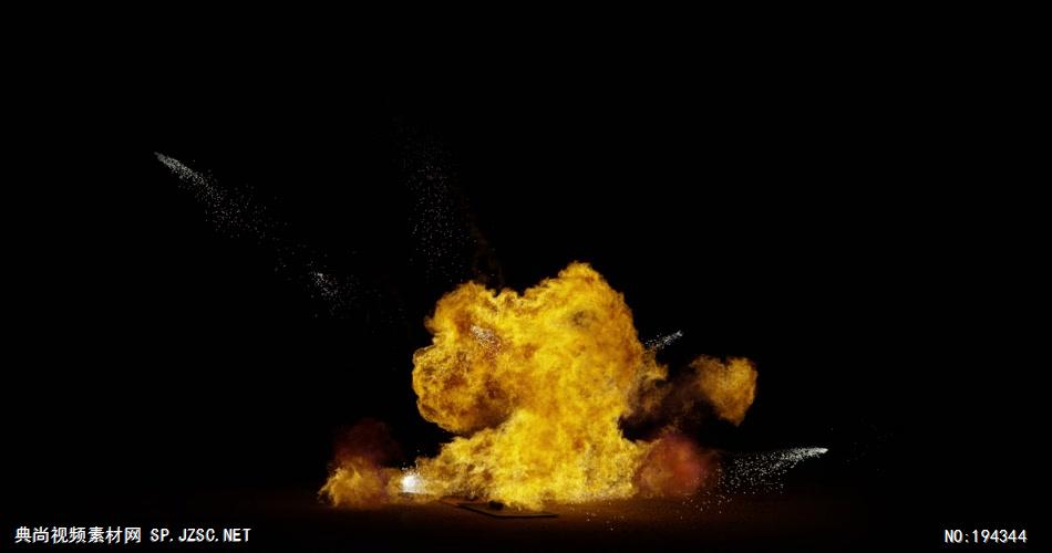 特效视频素材 - +  ExplosionGroundSparks60fps05 视频素材下载