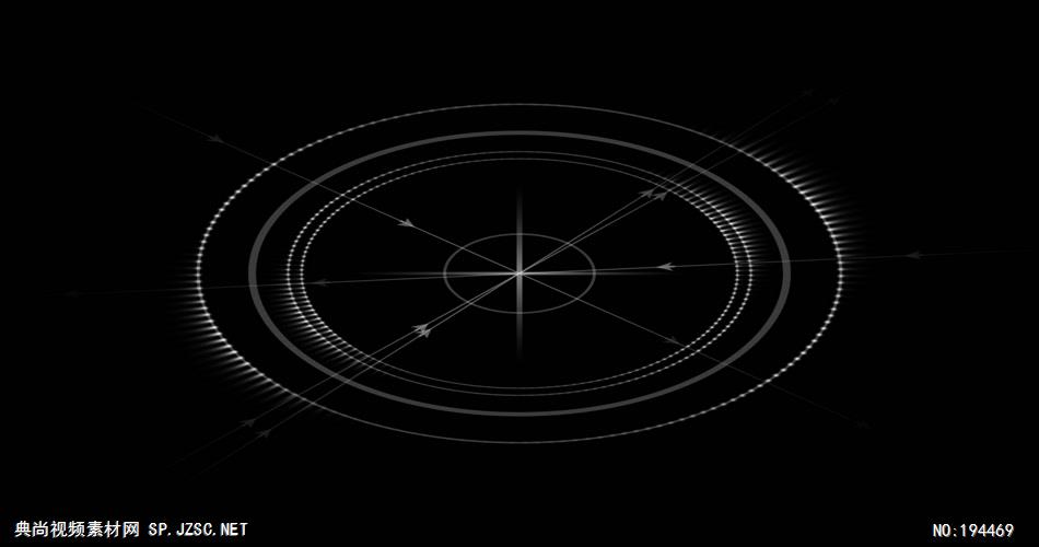 科技感的罗盘箭头素材 circulararrows 视频素材下载