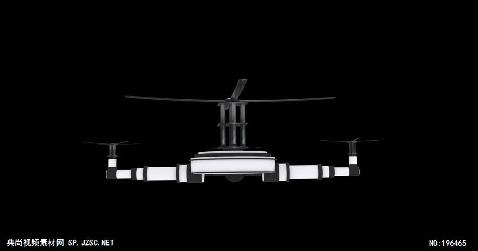 飞行器显示器展示    TelevisionDroneAnimationAppears 视频素材下载