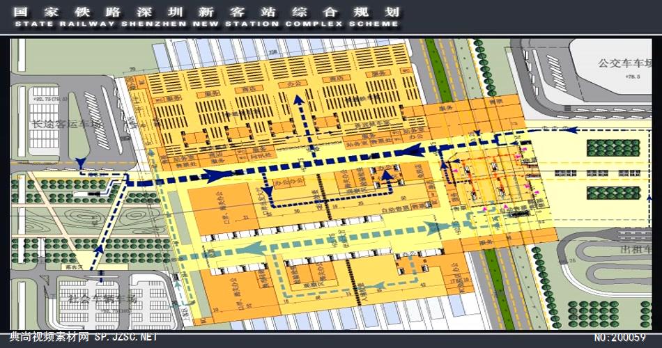 火车站 多媒体演示_batch 建筑多媒体景观多媒体