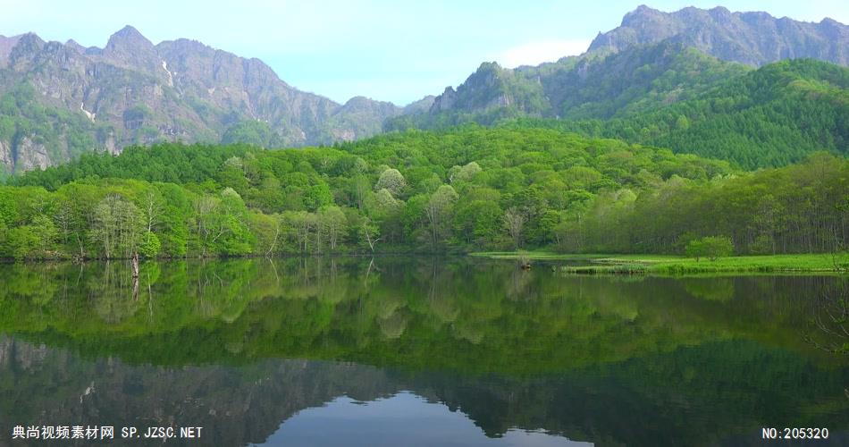 ［4K］ 宁静的湖水 4K片源 超高清实拍视频素材 自然风景山水花草树木瀑布超清素材