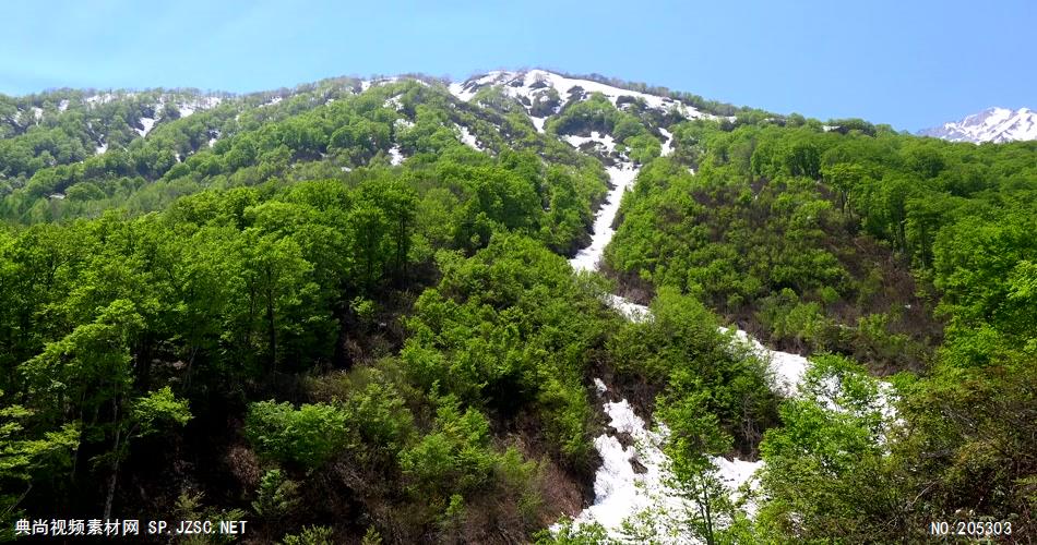 ［4K］ 山川俯拍(1) 4K片源 超高清实拍视频素材 自然风景山水花草树木瀑布超清素材