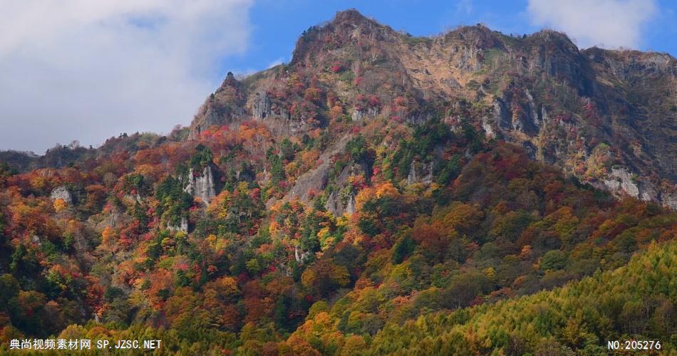 ［4K］ 红叶静湖3 4K片源 超高清实拍视频素材 自然风景山水花草树木瀑布超清素材