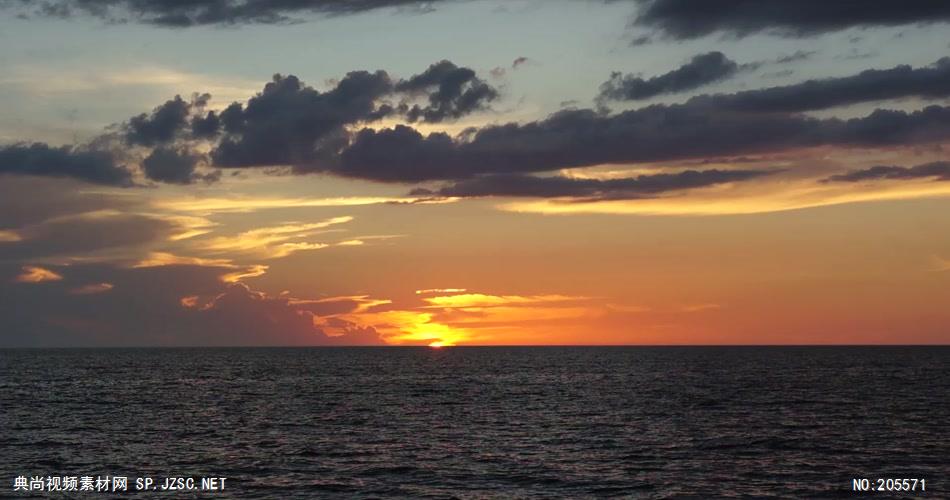 -唯美浪漫大海水面上日出日落渲染整片天空高清延时实拍湖边高山云层星空城市乡村梯田日出日落风景高清实拍视频素材