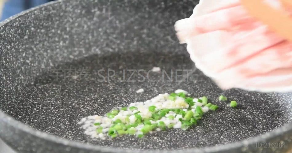 白菜豆腐羊肉锅超清无水印美食视频