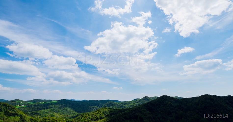 壮美山川大地阳光透过云层延时视频素材