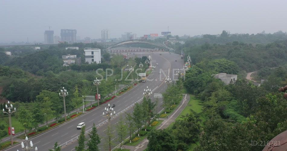 泸州地标泸州高速路口马踏飞燕